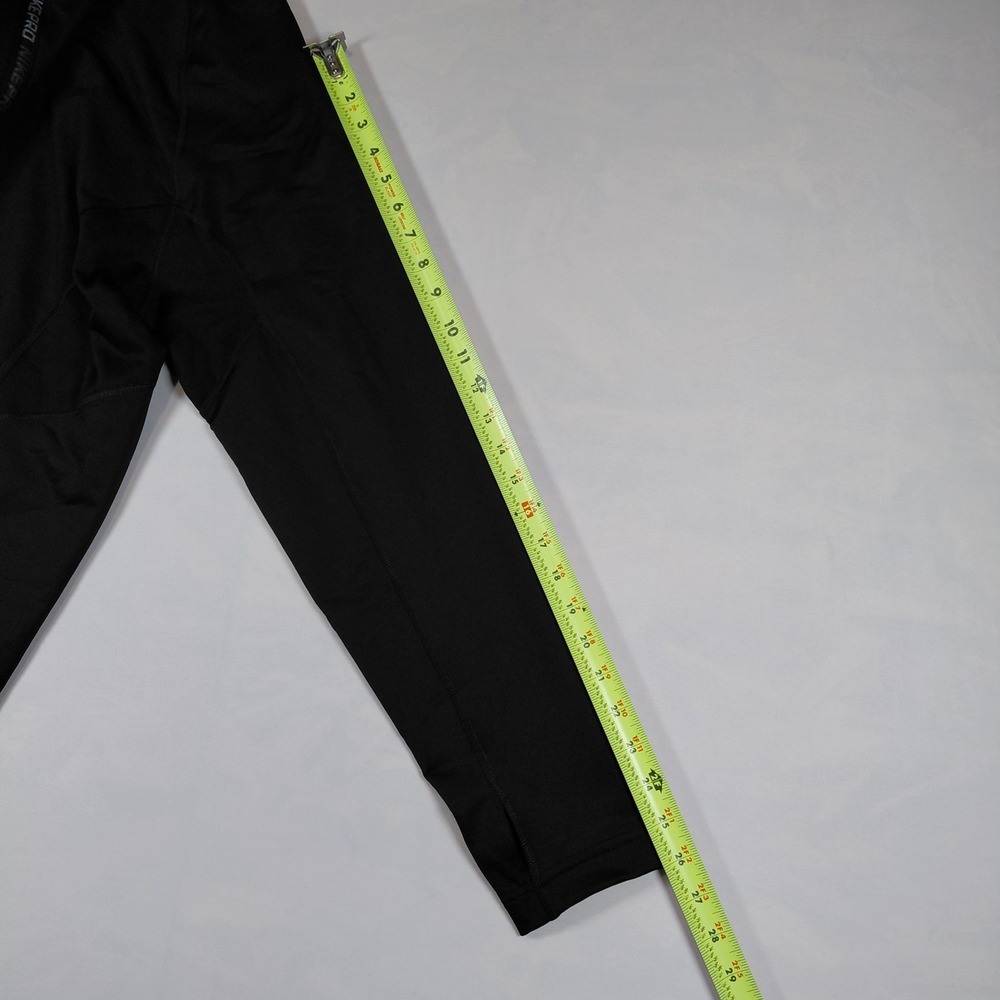 Nike Pro Hyperwarm Mens XXL Black 1/4 Zip Fitted Training Top Mock Neck Pullover - Picture 14 of 15